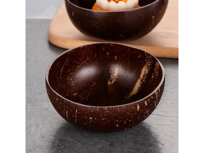 Acai Schalen Holz Umweltfreundliche Schale Kokosnussschale Haustier Cocos Müsli
