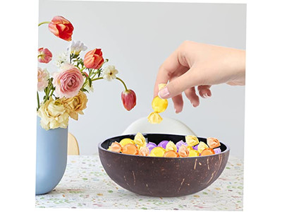 Kokosnussschale Deco Thailand Eco-Friendly Shell Akazienholz Biologisch Abbaubar