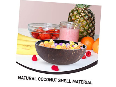 Kokosnussschale Deco Thailand Eco-Friendly Shell Akazienholz Biologisch Abbaubar