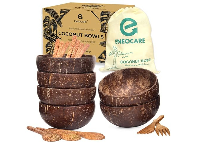 Kleine Kokosnuss-Schalen Kaufen Schalen Kinder Schale Mini Verkaufen Gravierte Kokosnüsse Acai Mixer